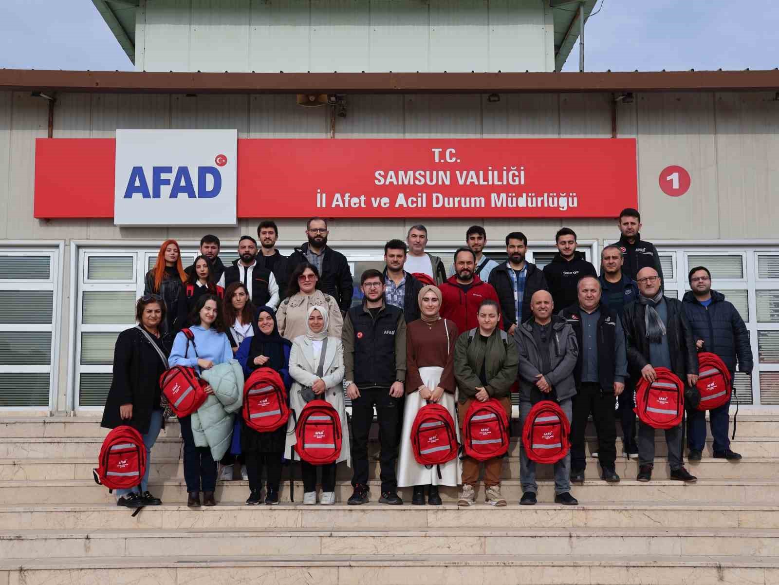 Samsun’da 341 binden fazla kişiye afet farkındalık eğitimi
