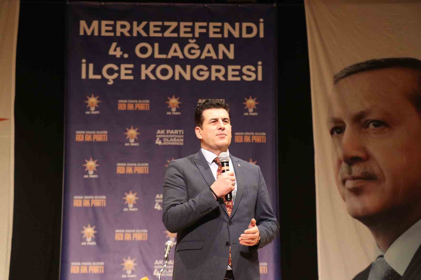 AK Parti Merkezefendi’de bayrak değişimi gerçekleşti
