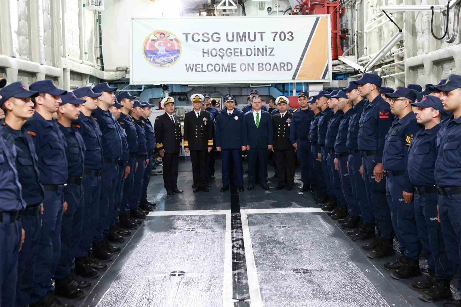 Bakan Yerlikaya’dan TCSG Umut Gemisi’ne ziyaret
