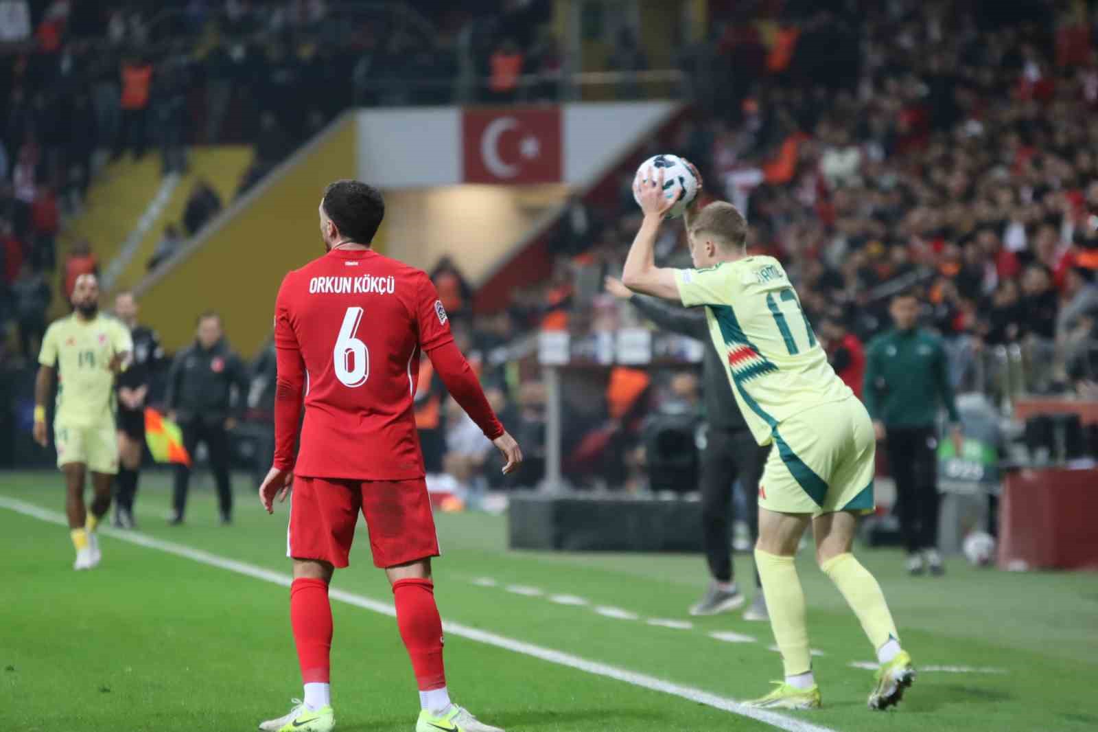 UEFA Uluslar Ligi: Türkiye: 0 - Galler: 0 (İlk yarı)
