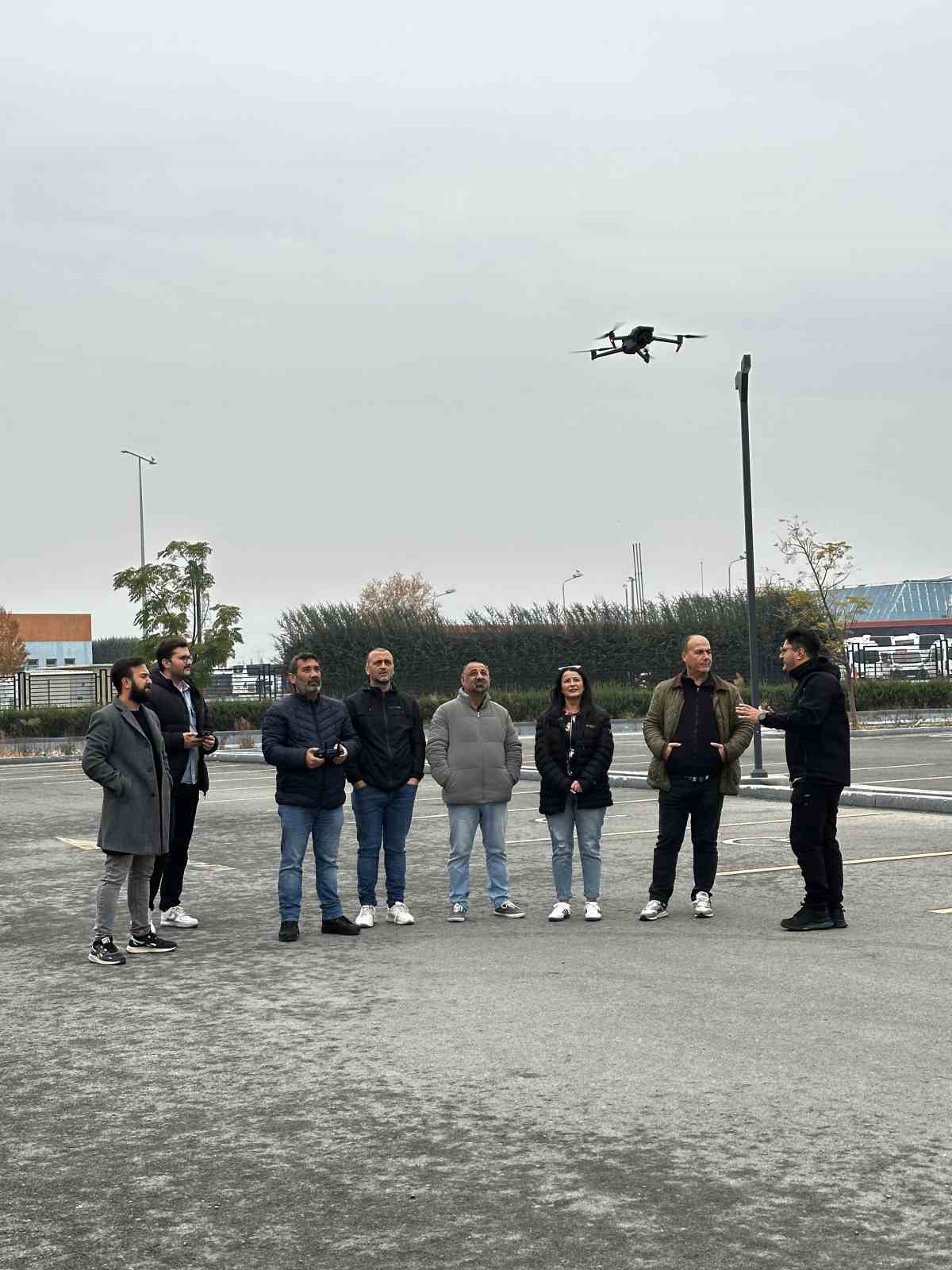 Balıkesir yerel medyasına dron kullanım eğitimi
