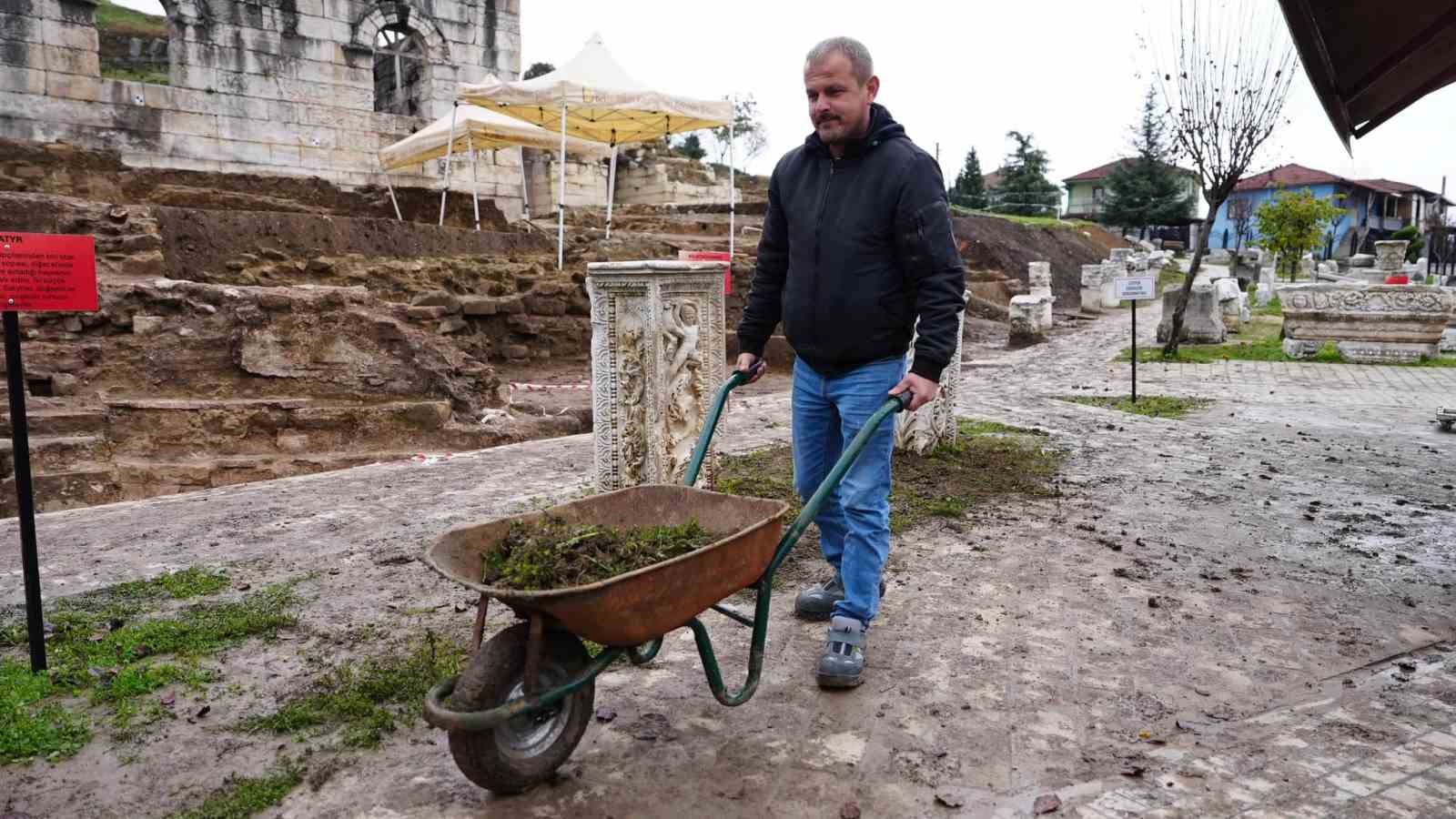 Kentin tarihine bir dokunuşta Destek Hizmetlerinden
