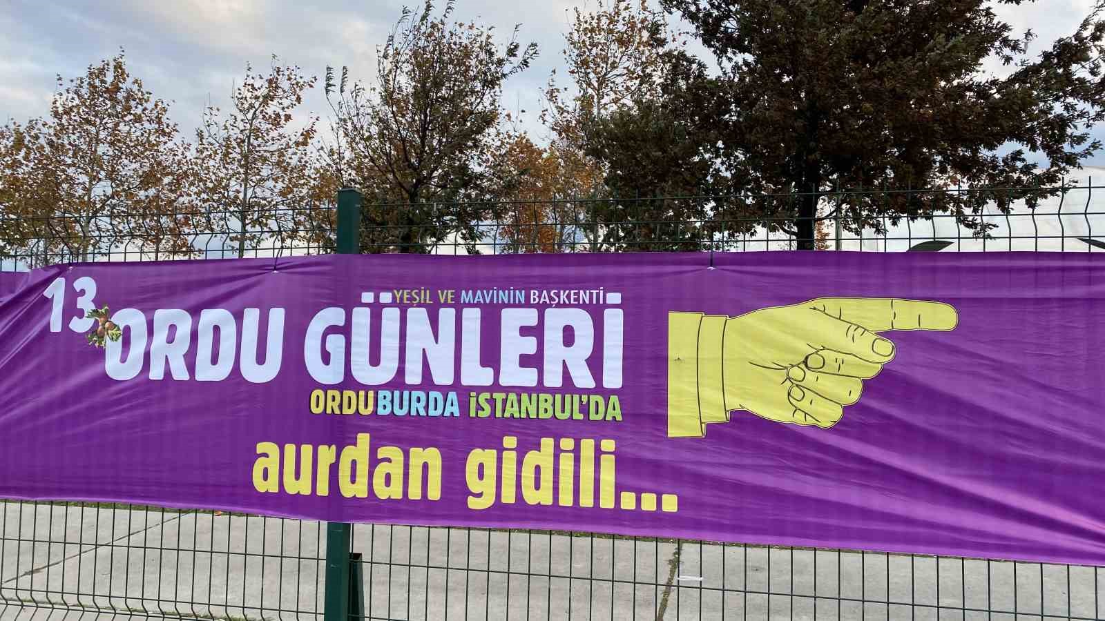 Ordu Tanıtım Günleri’nde ilginç pankartlar: ’Aurdan gidili’
