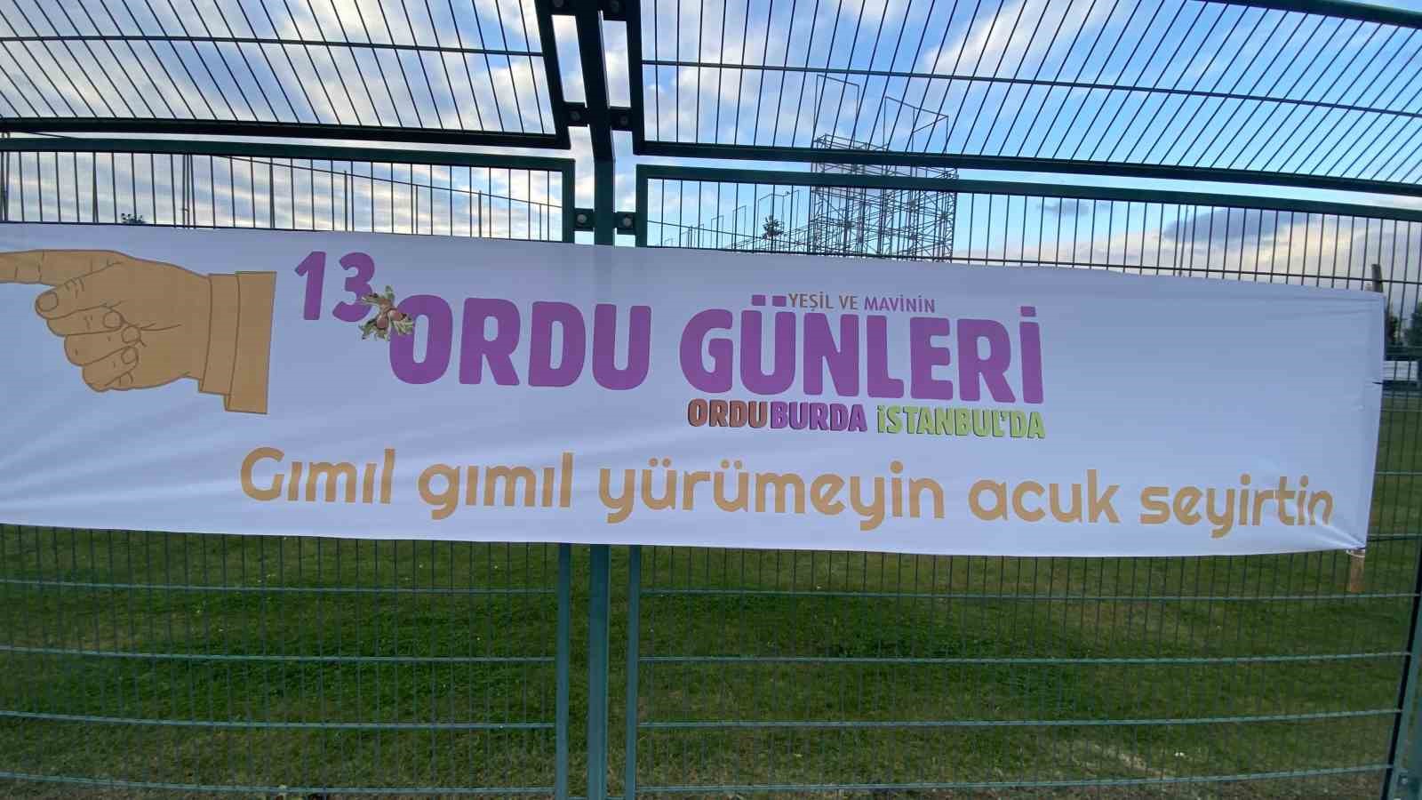 Ordu Tanıtım Günleri’nde ilginç pankartlar: ’Aurdan gidili’
