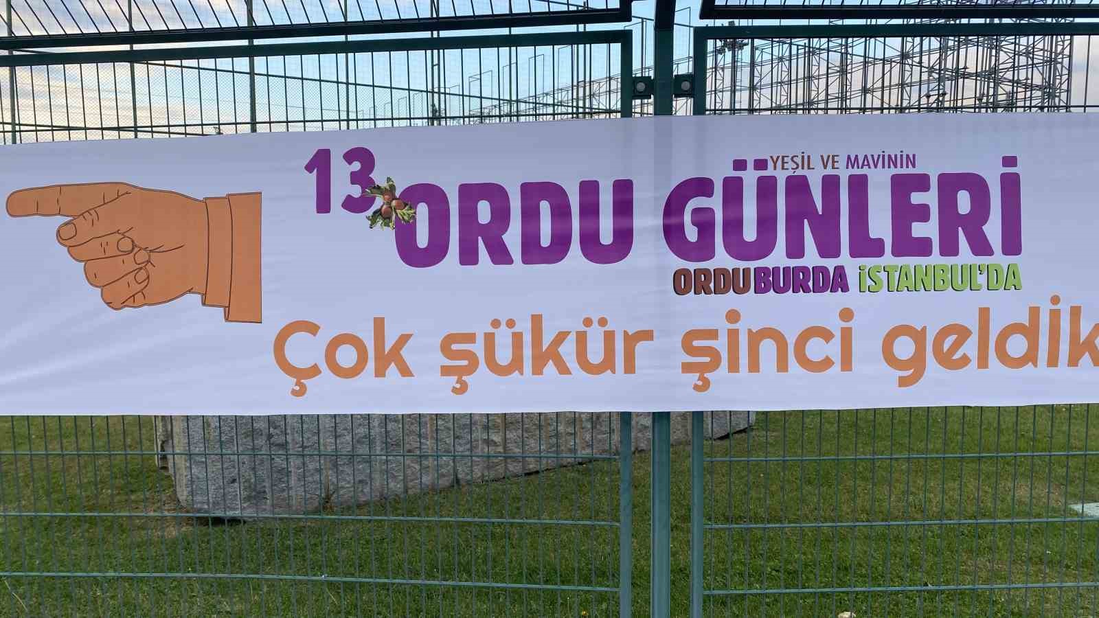 Ordu Tanıtım Günleri’nde ilginç pankartlar: ’Aurdan gidili’
