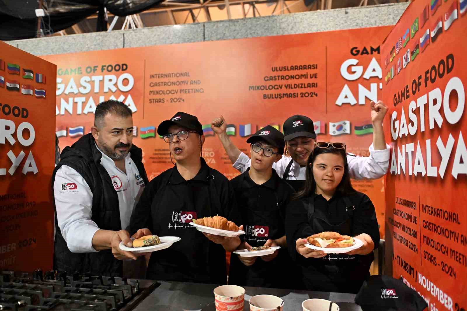 Özel çocuklar Gastro Antalya’da yarıştılar
