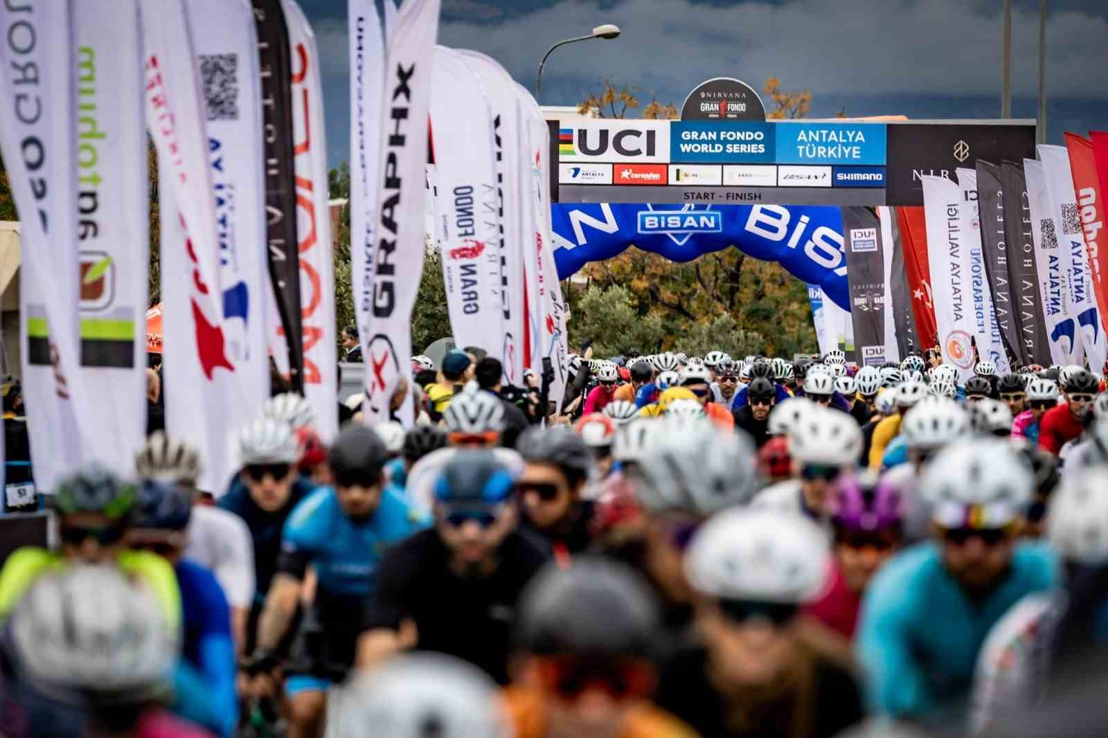 UCI Nirvana Gran Fondo World Series Antalya sınırları zorladı
