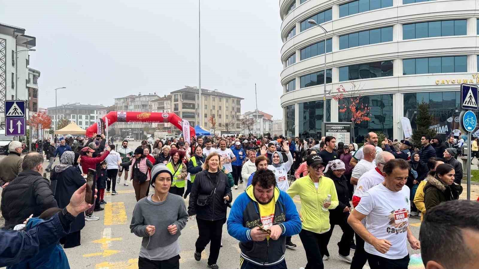 Çaycuma koşusunda şampiyon Etiyopyalı RegAsa oldu
