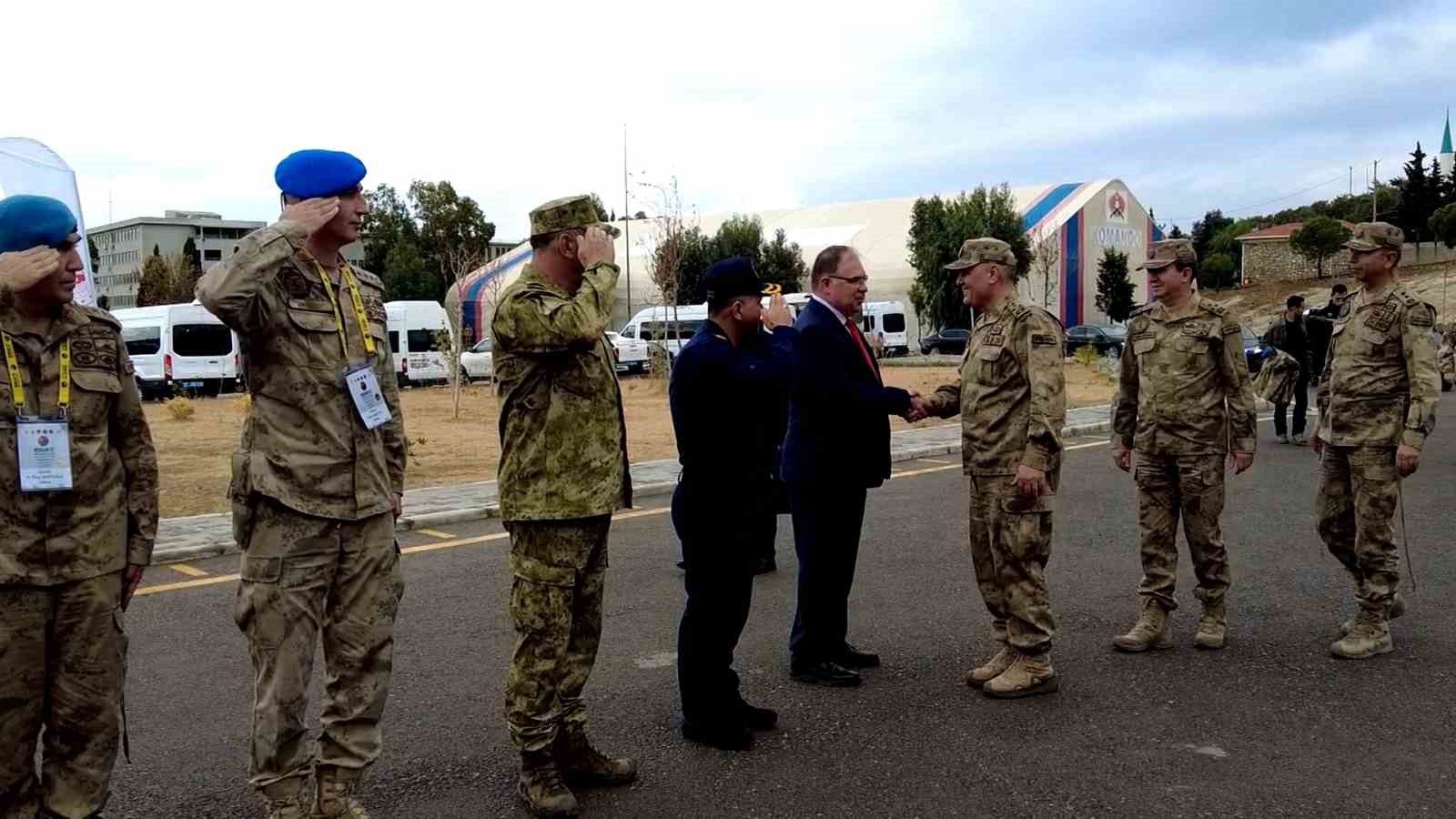 Uluslararası Boran-6 Keskin Nişancı Yarışmasında, birinci Türkiye oldu
