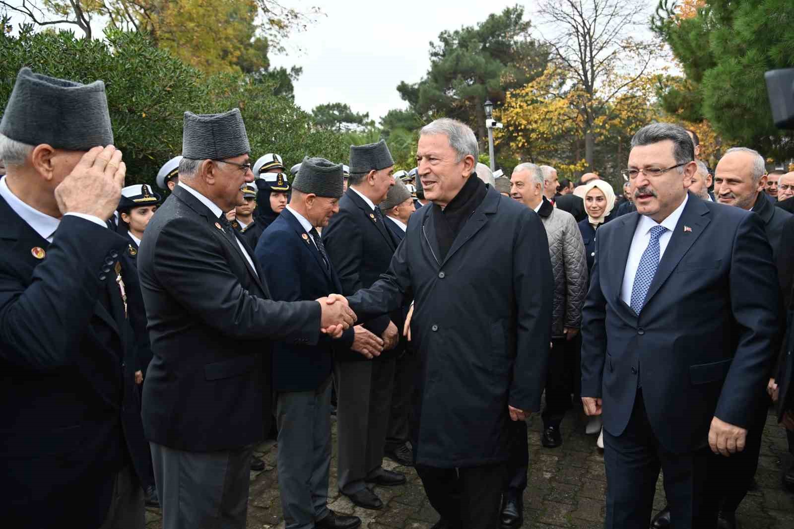 Balkan Harbi’nde şehit düşen Trabzonlu Gönüllüler Taburu törenle anıldı
