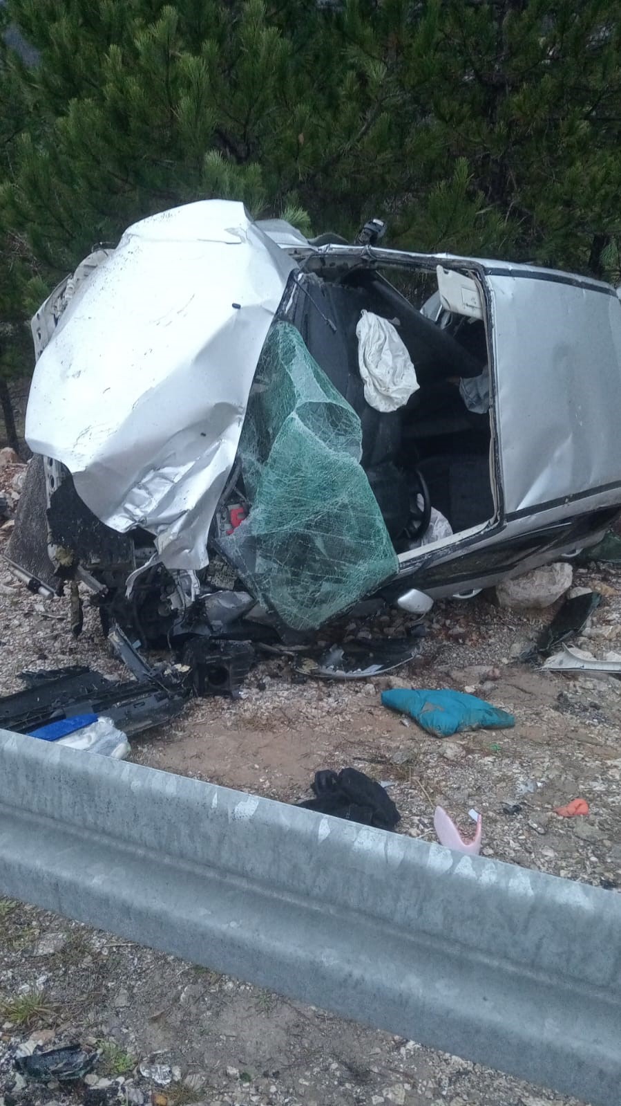 Antalya-Konya karayolunda trafik kazası: 1 ölü, 1 yaralı
