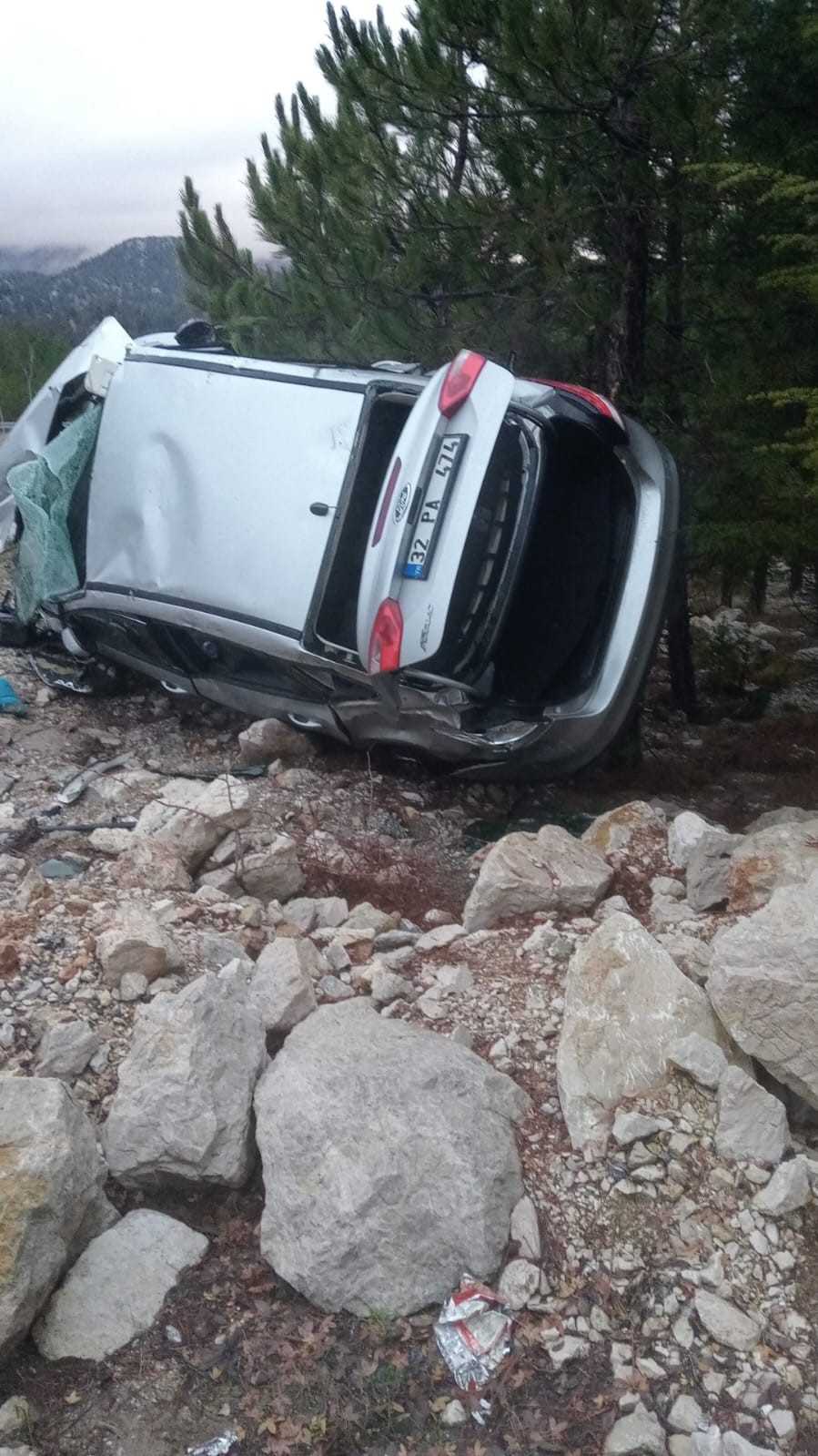 Antalya-Konya karayolunda trafik kazası: 1 ölü, 1 yaralı
