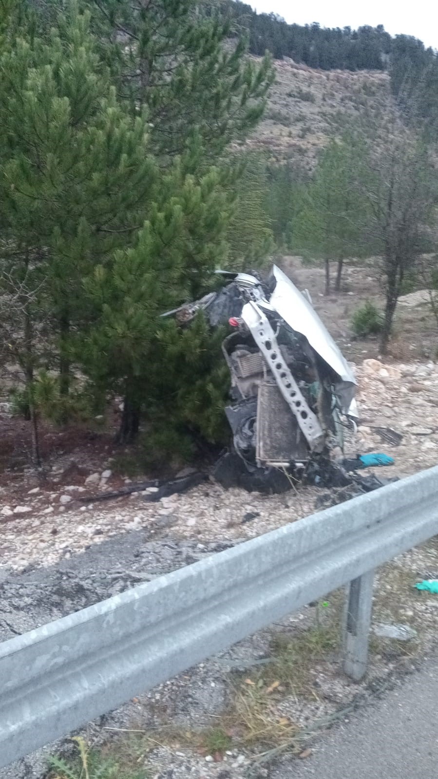 Antalya-Konya karayolunda trafik kazası: 1 ölü, 1 yaralı
