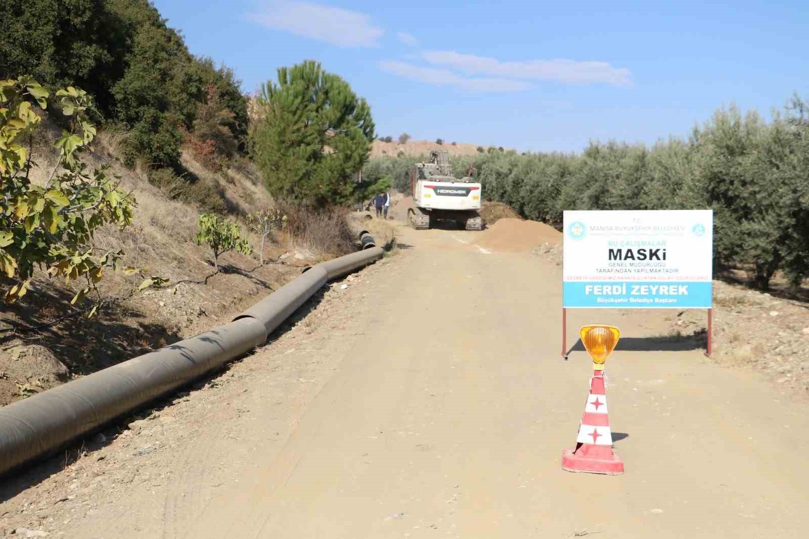 Alaşehir’in içme suyu altyapısına 200 milyon TL’lik yatırım
