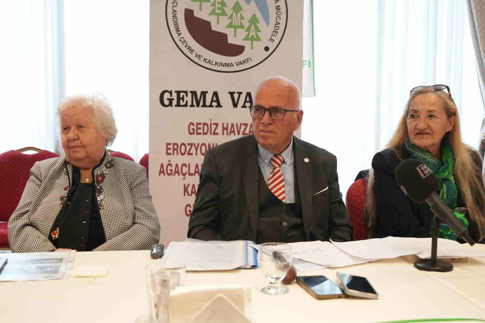 GEMA Vakfı Gediz Nehrini en çok kirleten bölgeleri açıkladı
