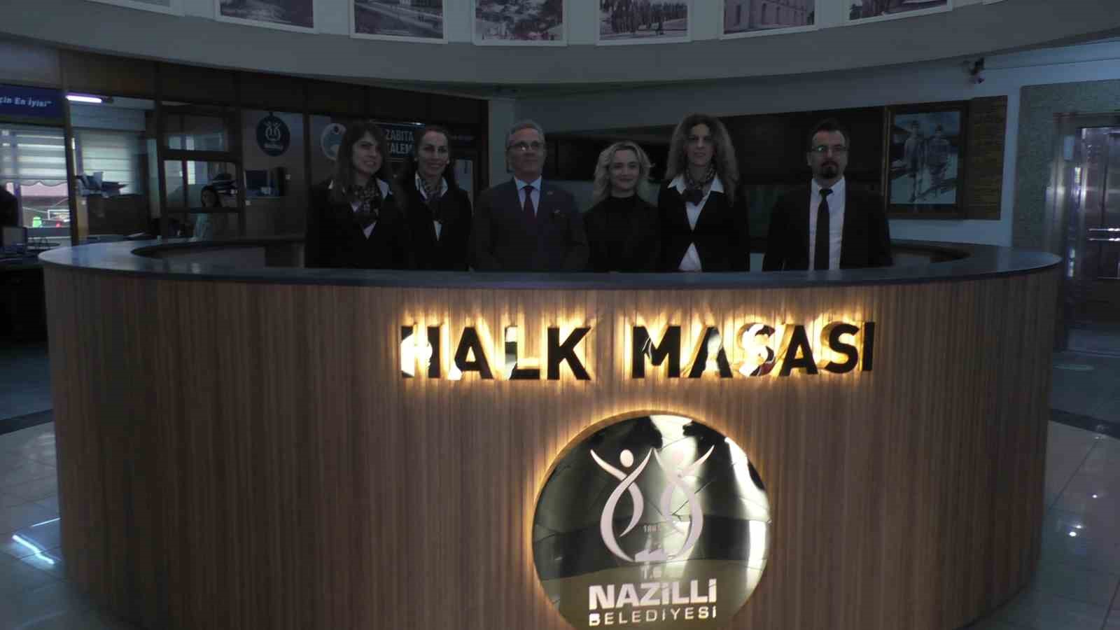 Nazilli Belediyesi ‘Halk Masası’ ile hızlı çözüm olacak
