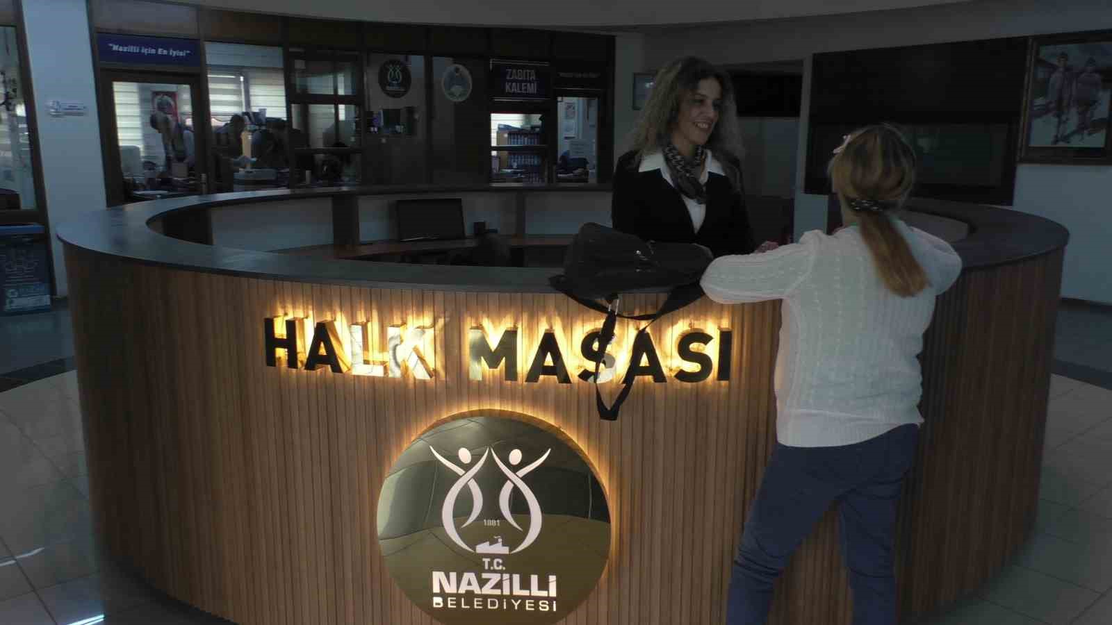 Nazilli Belediyesi ‘Halk Masası’ ile hızlı çözüm olacak
