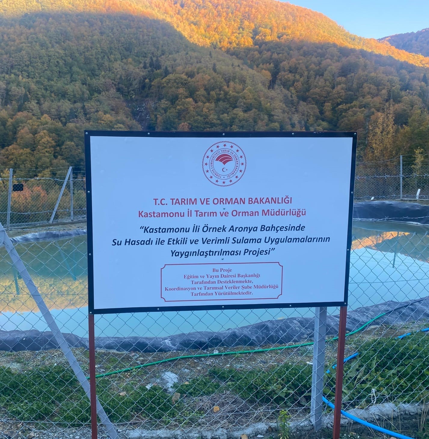 Kastamonu’da 100 tonluk su hasadı ile verimli sulama dönemi başladı
