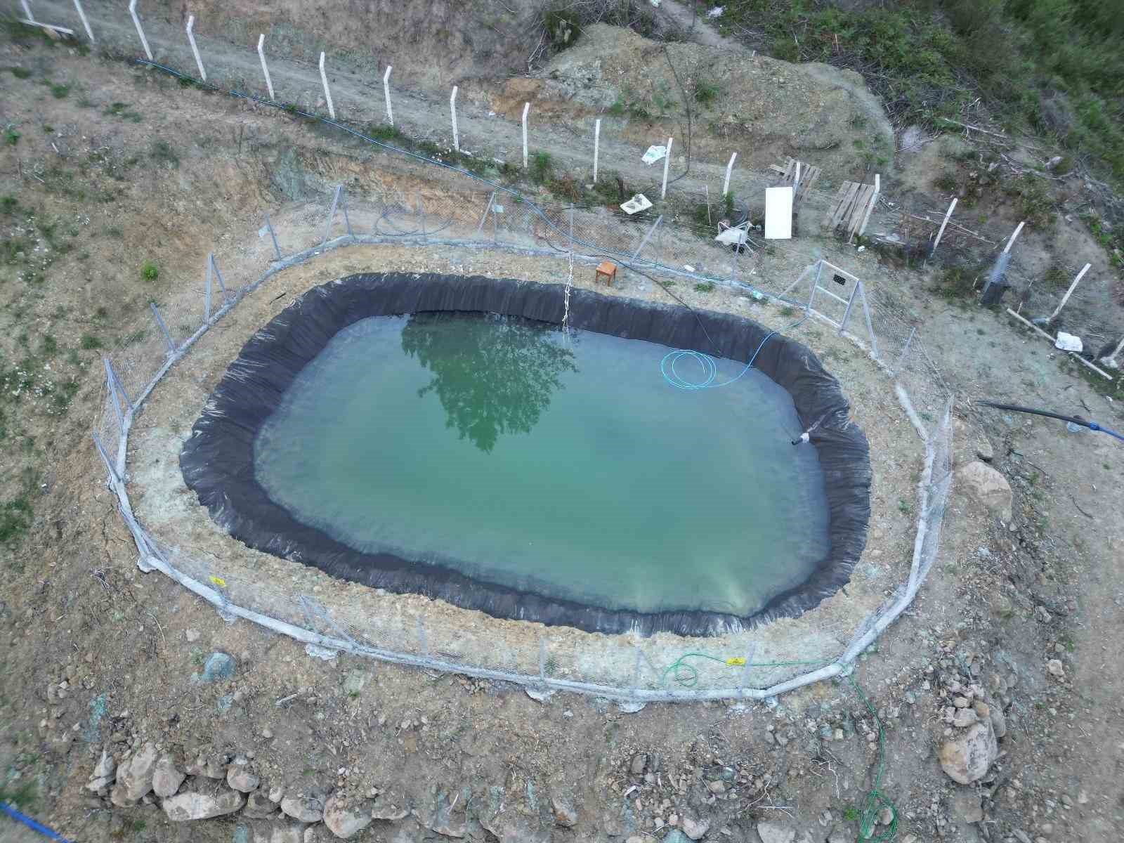 Kastamonu’da 100 tonluk su hasadı ile verimli sulama dönemi başladı
