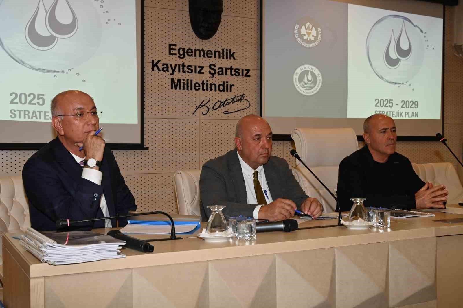 MASKİ’nin 2025-2029 Stratejik Planı meclis üyelerine anlatıldı
