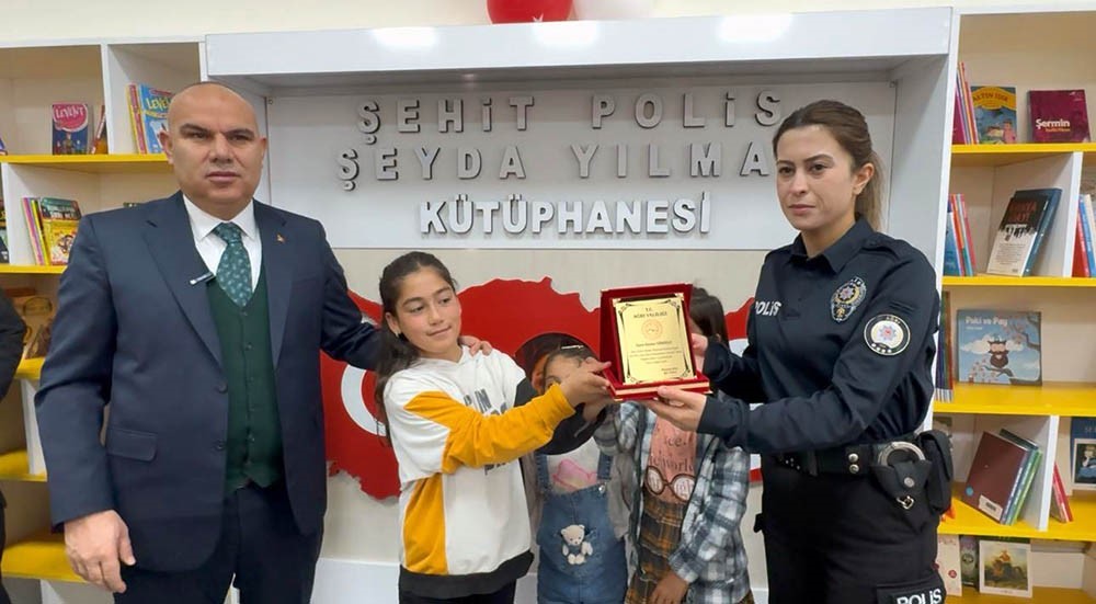 Ağrı’da Şehit Polis Şeyda Yılmaz Kütüphanesi açılışı gerçekleştirildi
