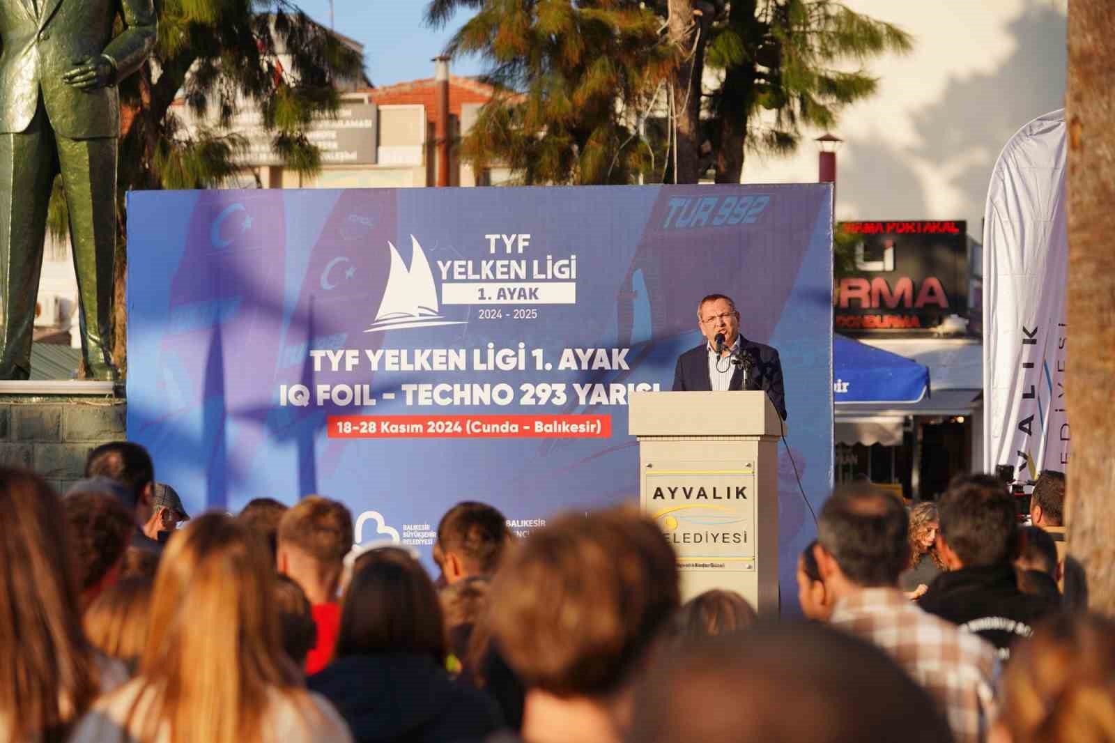 Türkiye Yelken Federasyonu Yelken Ligi 1. Ayak IQ FOIL-TECHNO 293 yarışları ve “Milli Takım” seçmeleri Ayvalık’ta başladı
