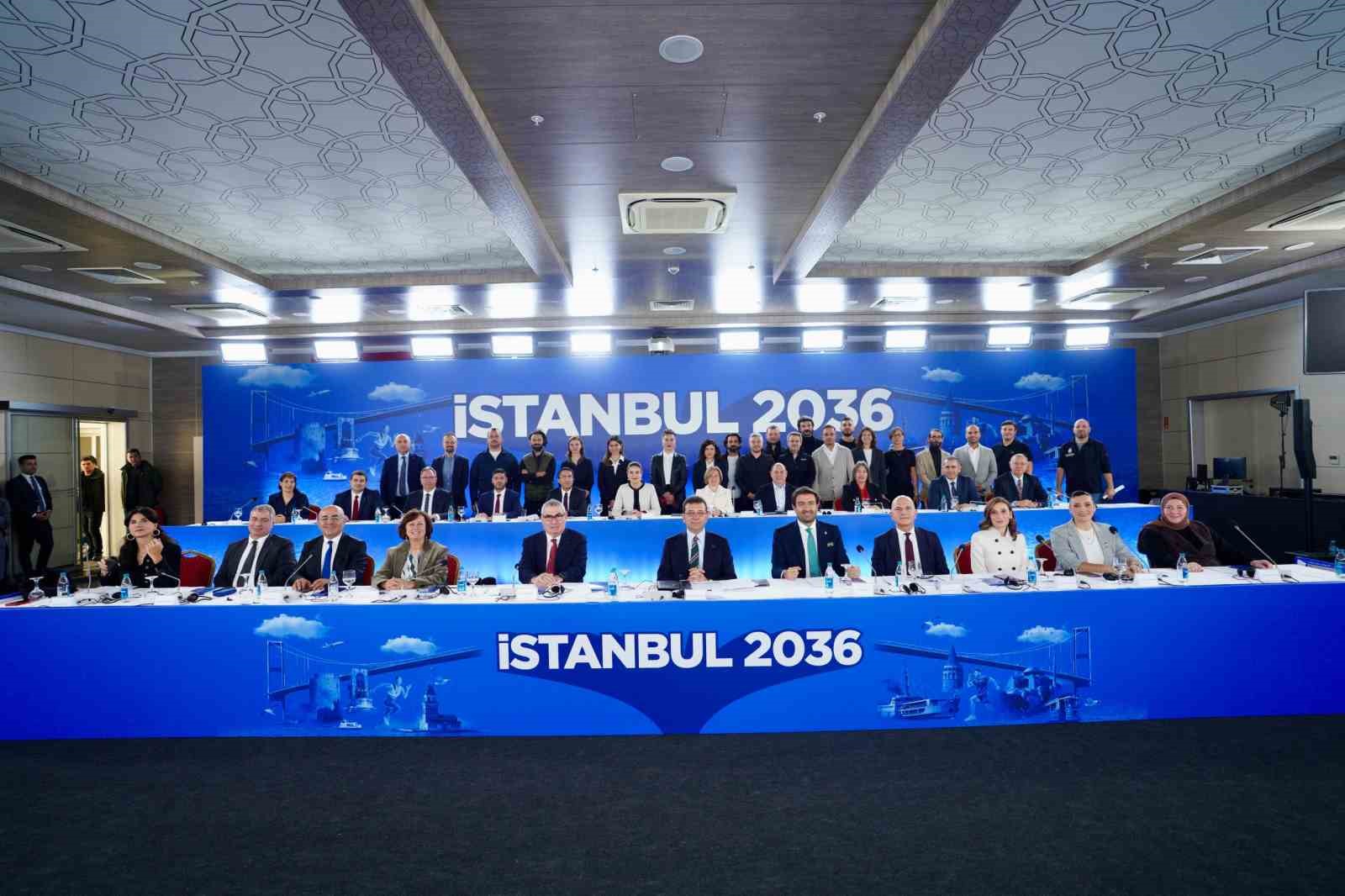 İBB, GSB ve TMOK, ’İstanbul 2036 Olimpiyatları’ için el ele verdi
