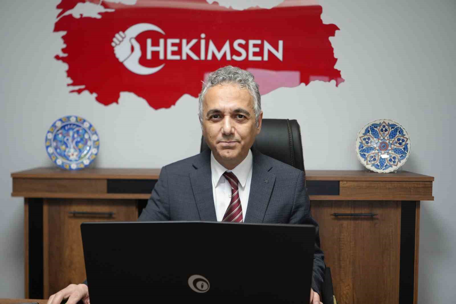 HEKİMSEN Genel Başkanı Uzm. Dr. Adil Kurban:
