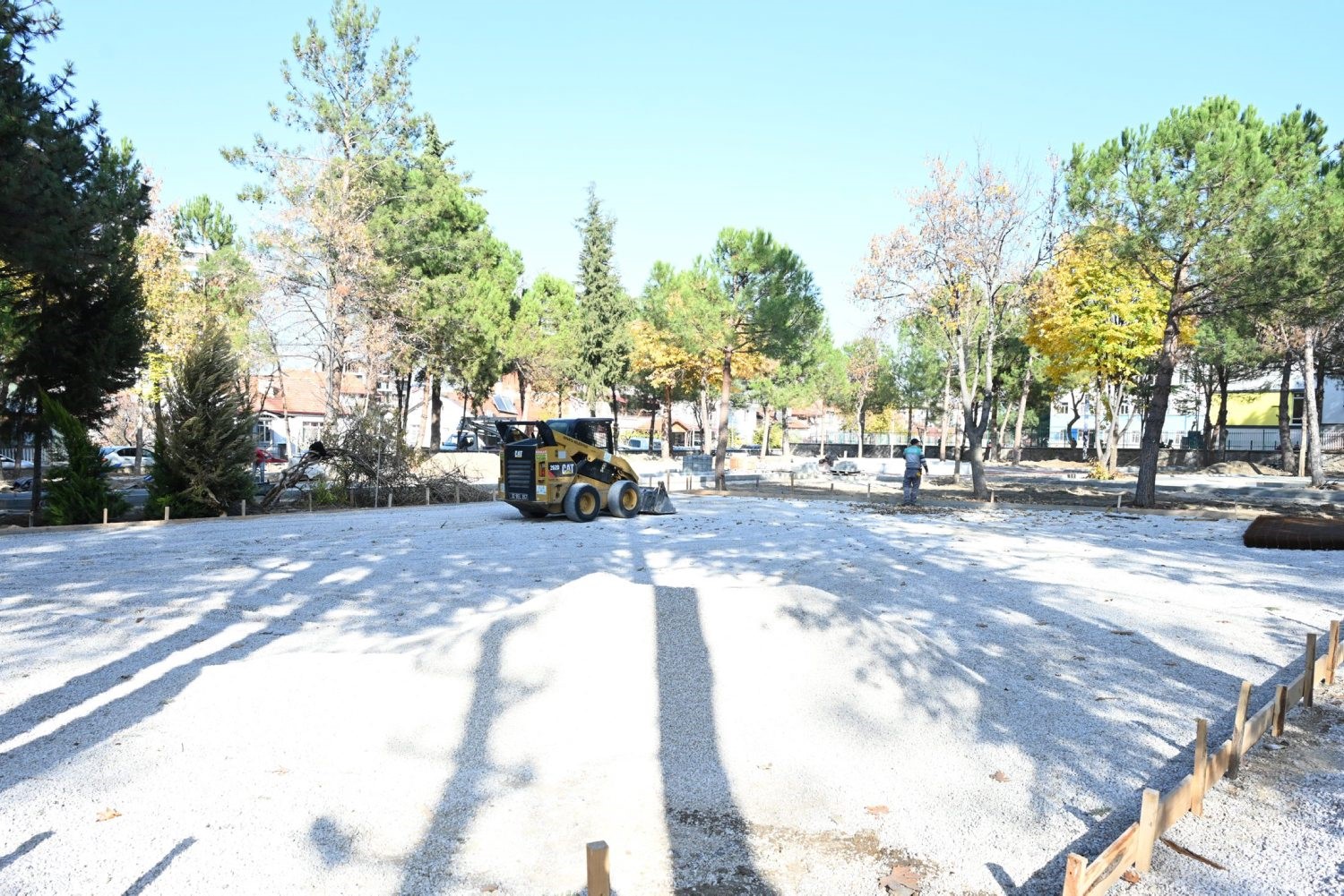 Isparta’da yeni park çalışmaları devam ediyor
