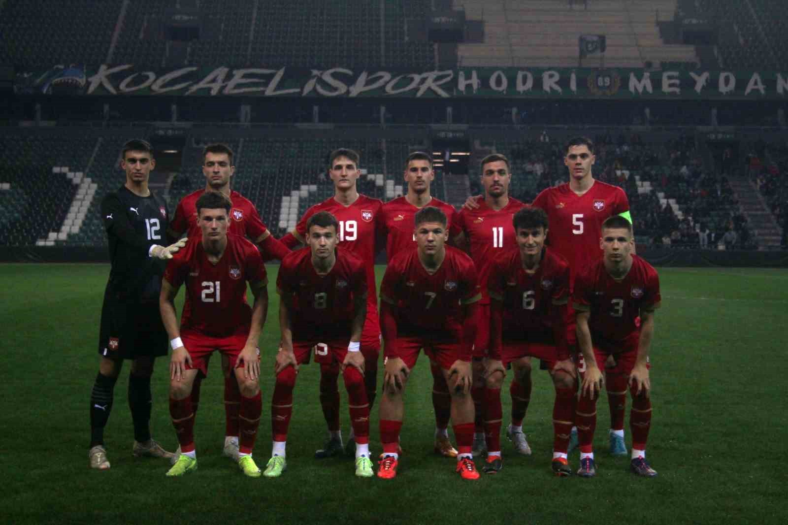 Hazırlık Maçı: Türkiye U21: 1 - Sırbistan U21: 2
