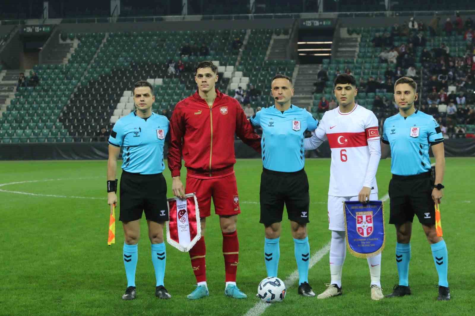 Hazırlık Maçı: Türkiye U21: 1 - Sırbistan U21: 2
