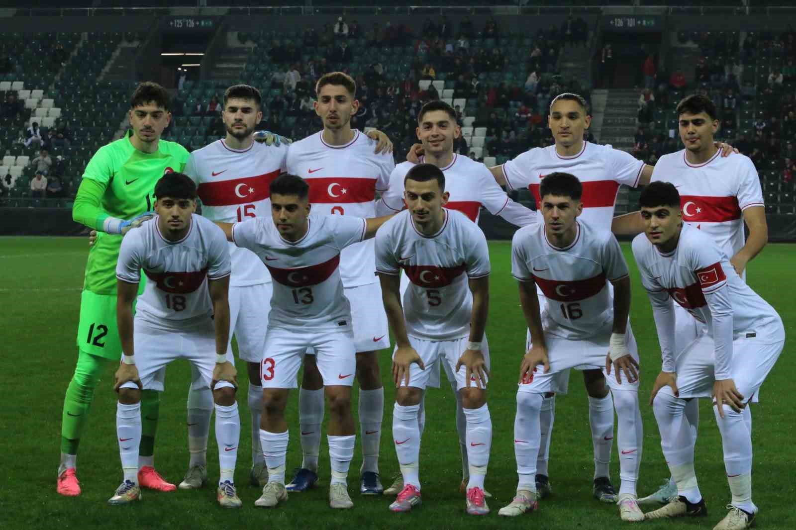 Hazırlık Maçı: Türkiye U21: 1 - Sırbistan U21: 2
