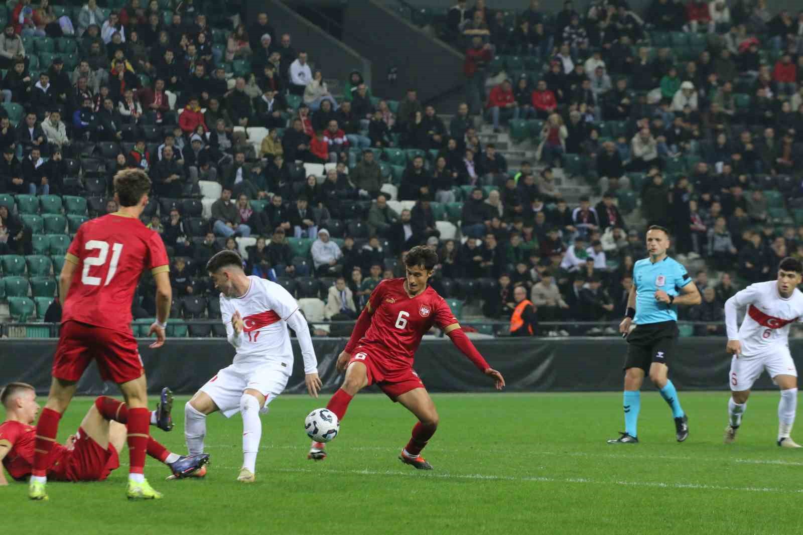 Hazırlık Maçı: Türkiye U21: 1 - Sırbistan U21: 2
