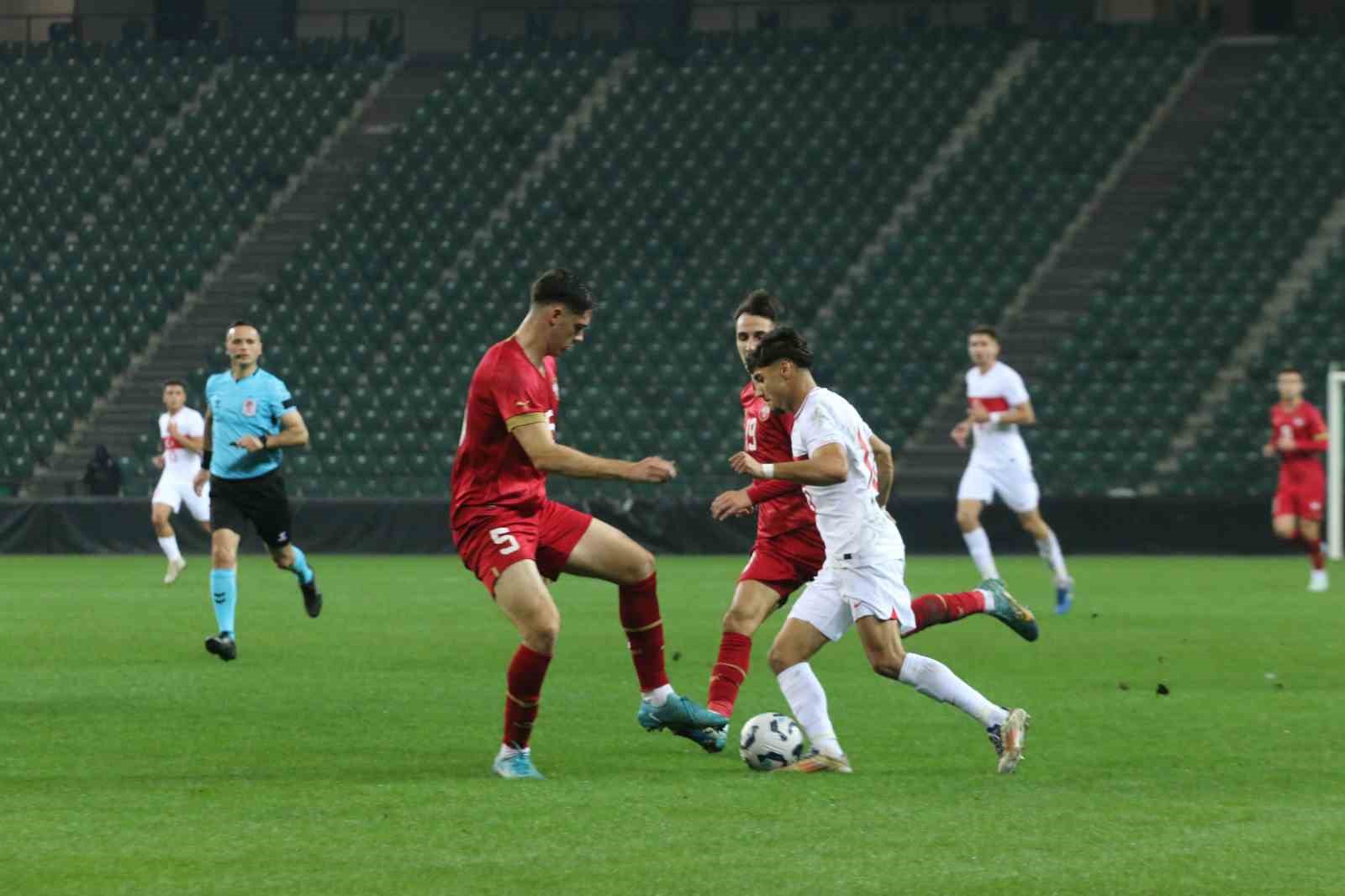 Hazırlık Maçı: Türkiye U21: 1 - Sırbistan U21: 2
