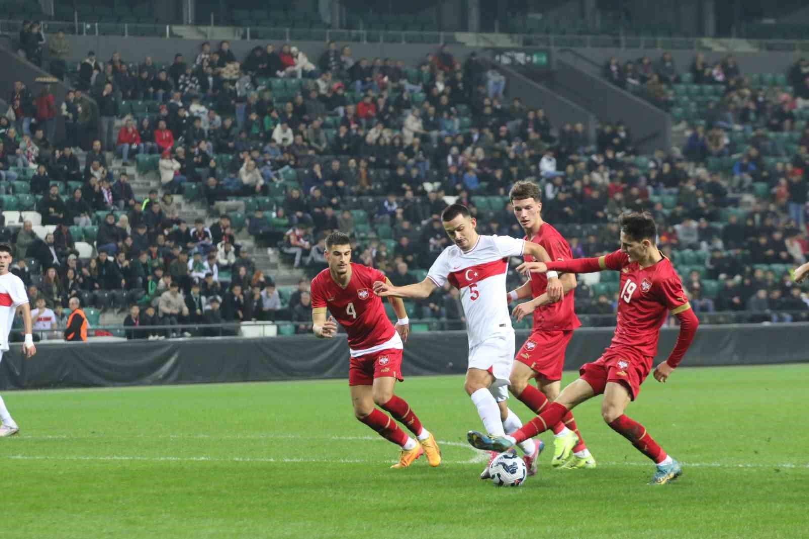 Hazırlık Maçı: Türkiye U21: 1 - Sırbistan U21: 2
