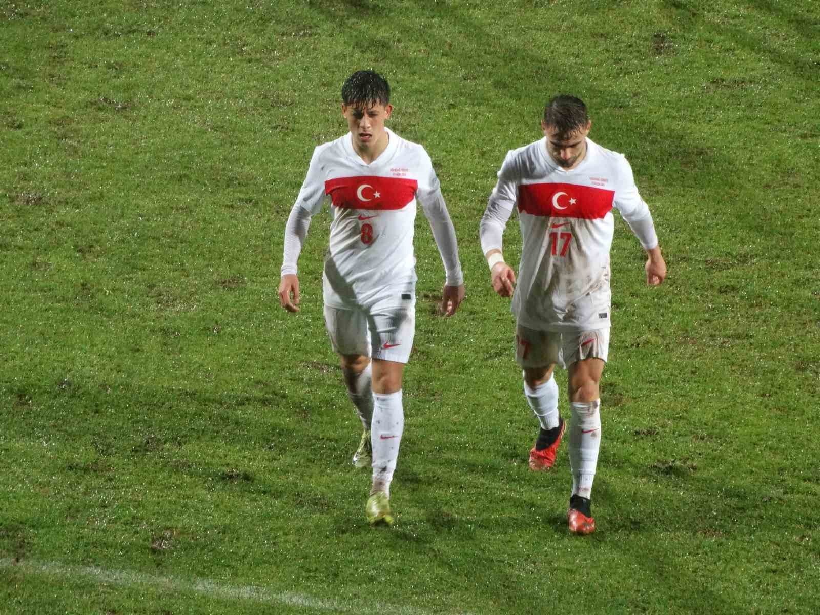 UEFA Uluslar Ligi: Karadağ: 2 - Türkiye: 1 (İlk yarı)
