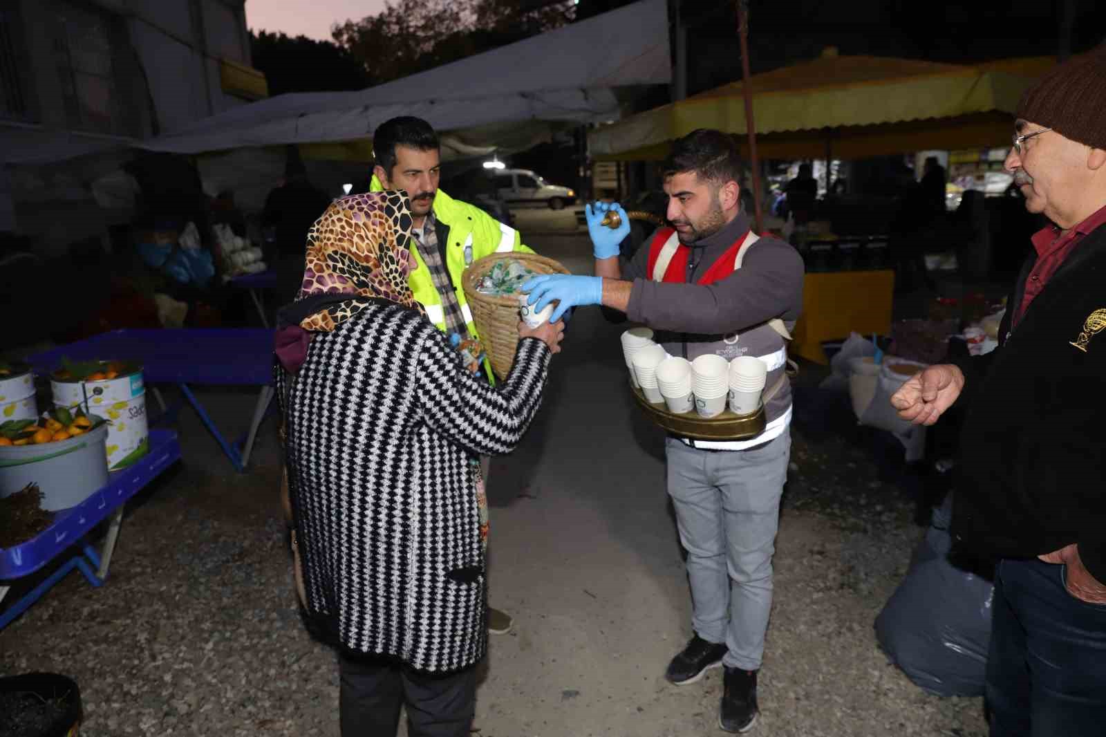 Pazar esnafının çorbası OBB’den
