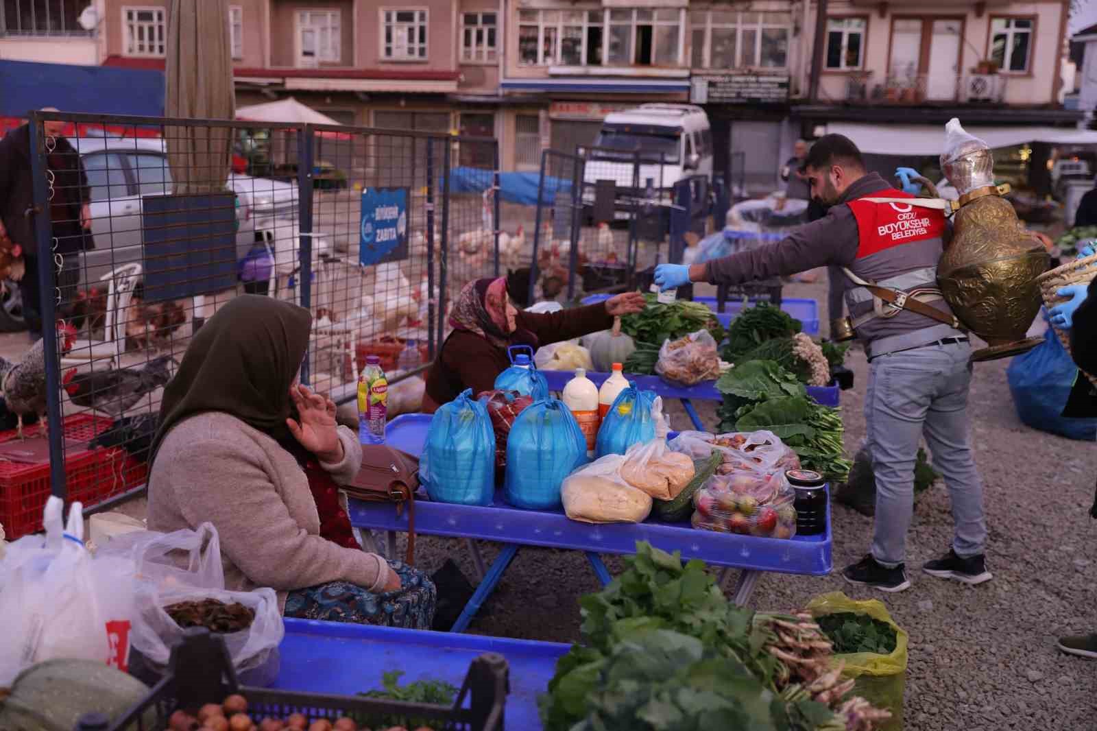 Pazar esnafının çorbası OBB’den
