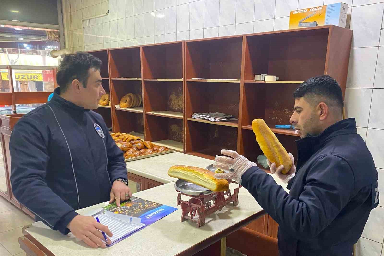 Zabıta halk sağlığını korumak amacıyla fırın denetimi gerçekleştirdi
