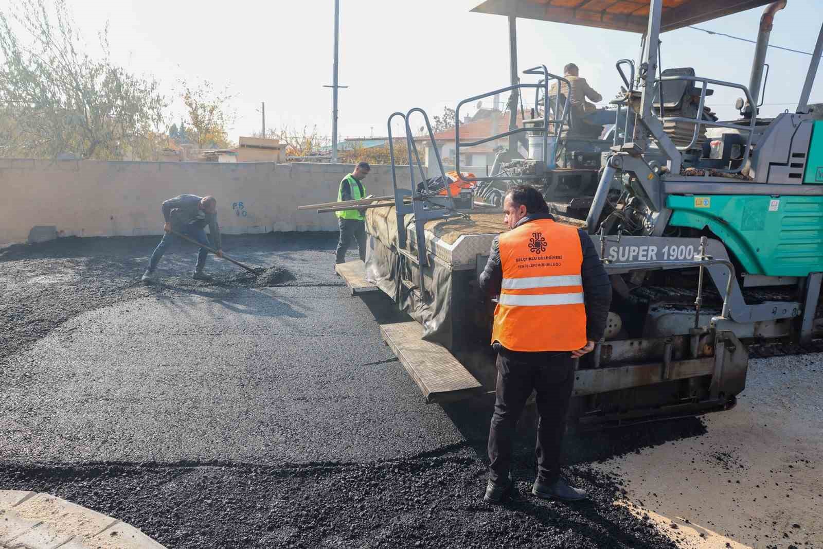 Selçuklu Belediyesi fiziki belediyecilik çalışmaları ile Selçuklu’ya değer katmaya devam ediyor
