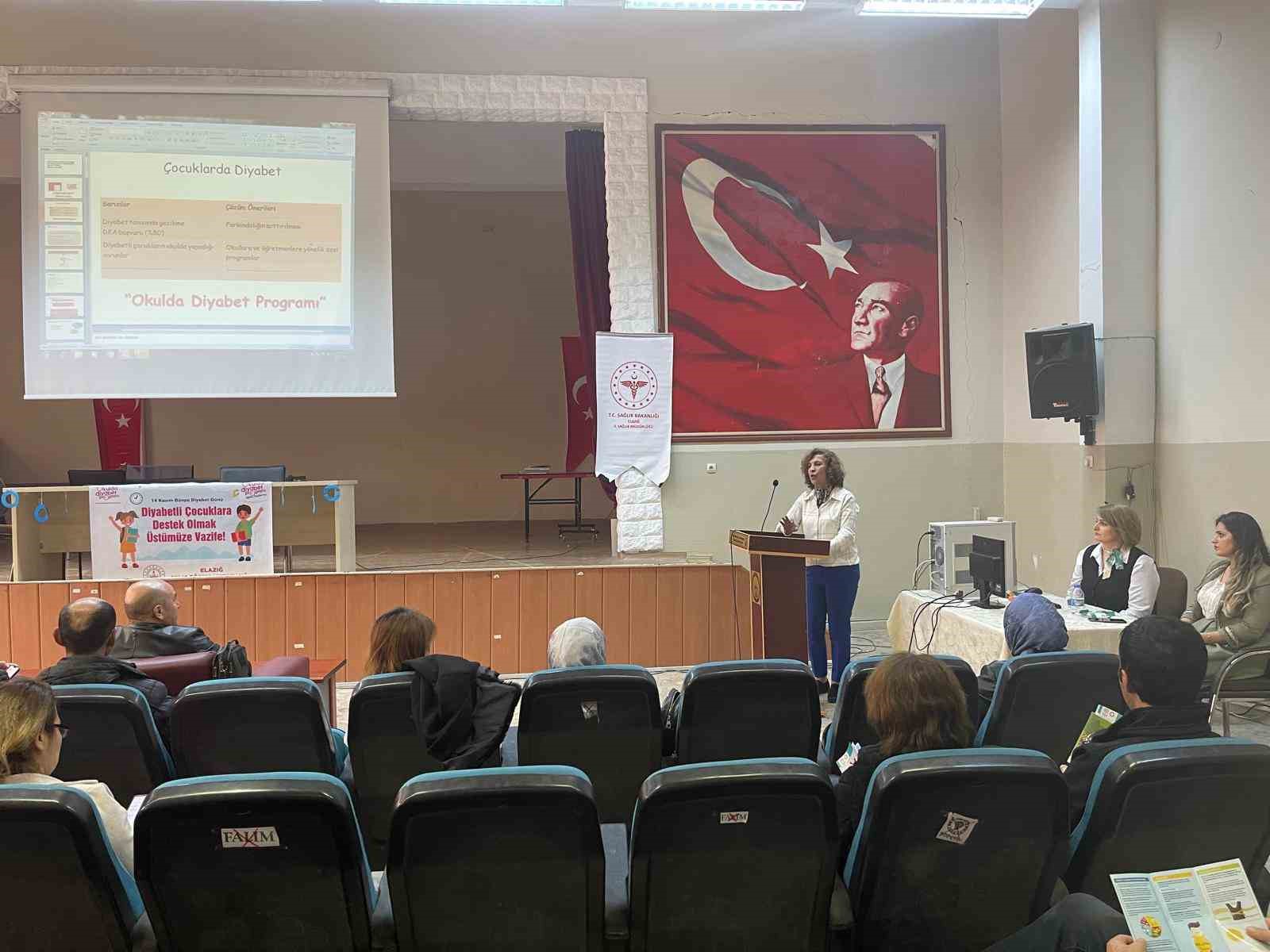 Elazığ’da ’Okulda diyabet programı’ etkinliği
