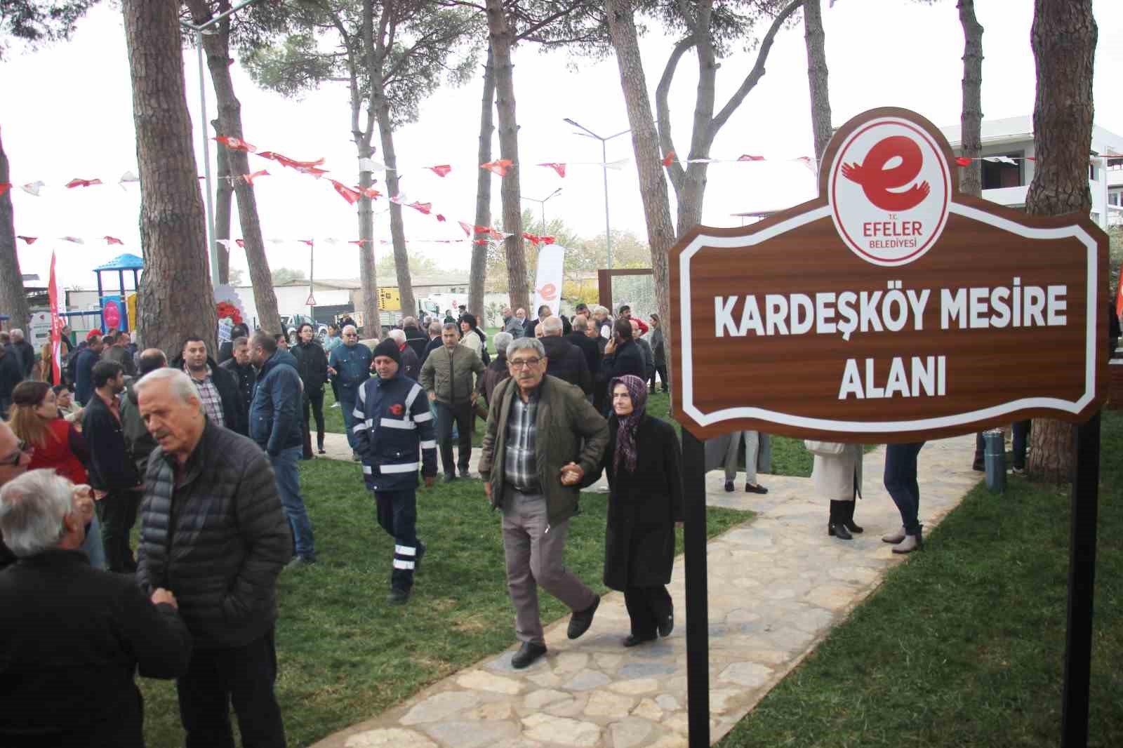 Kardeşköy Mesire Alanı vatandaşların hizmetine açıldı
