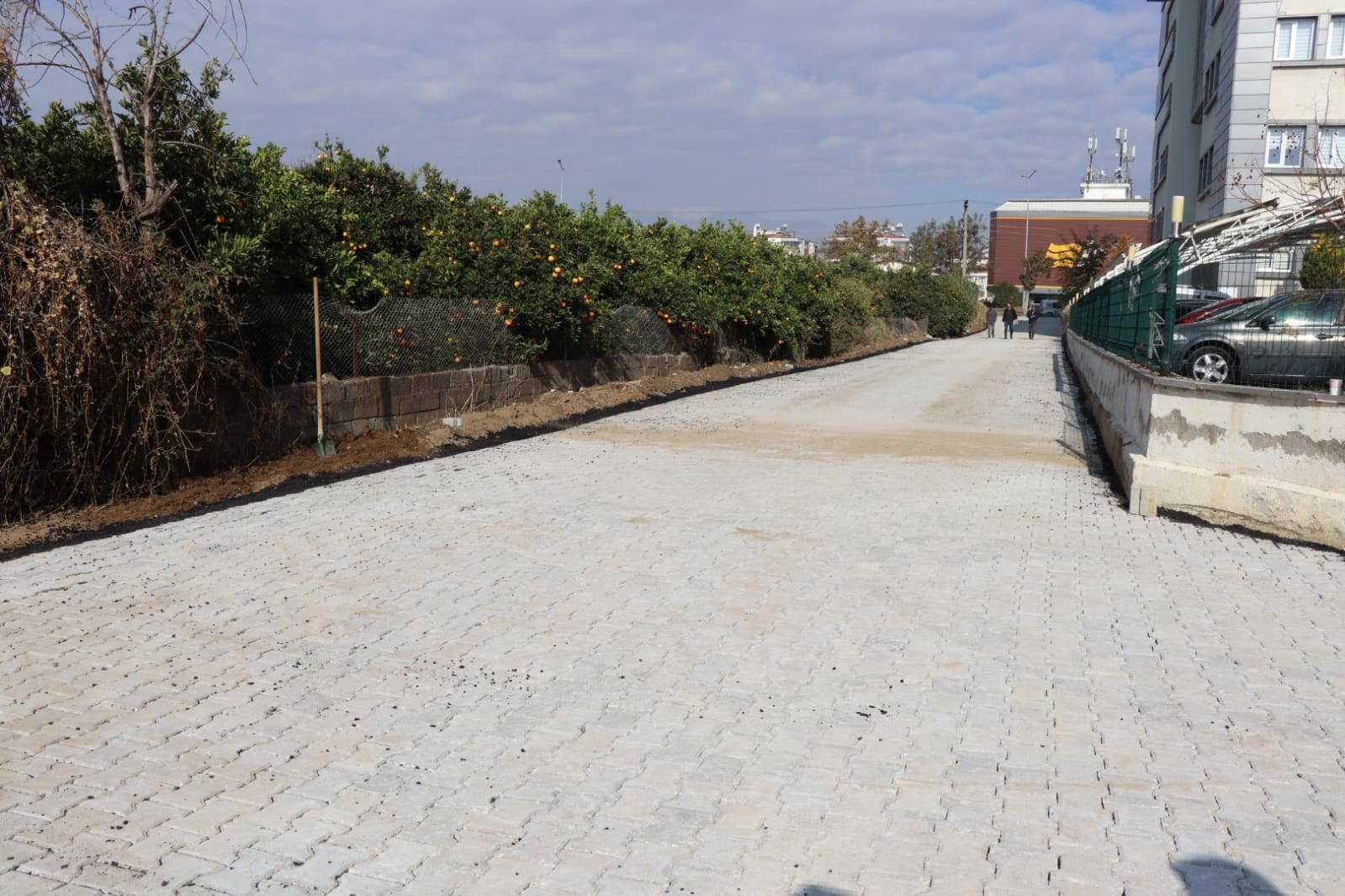 Nazilli Belediyesi, Yeşilyurt’taki yol çalışmalarını tamamladı
