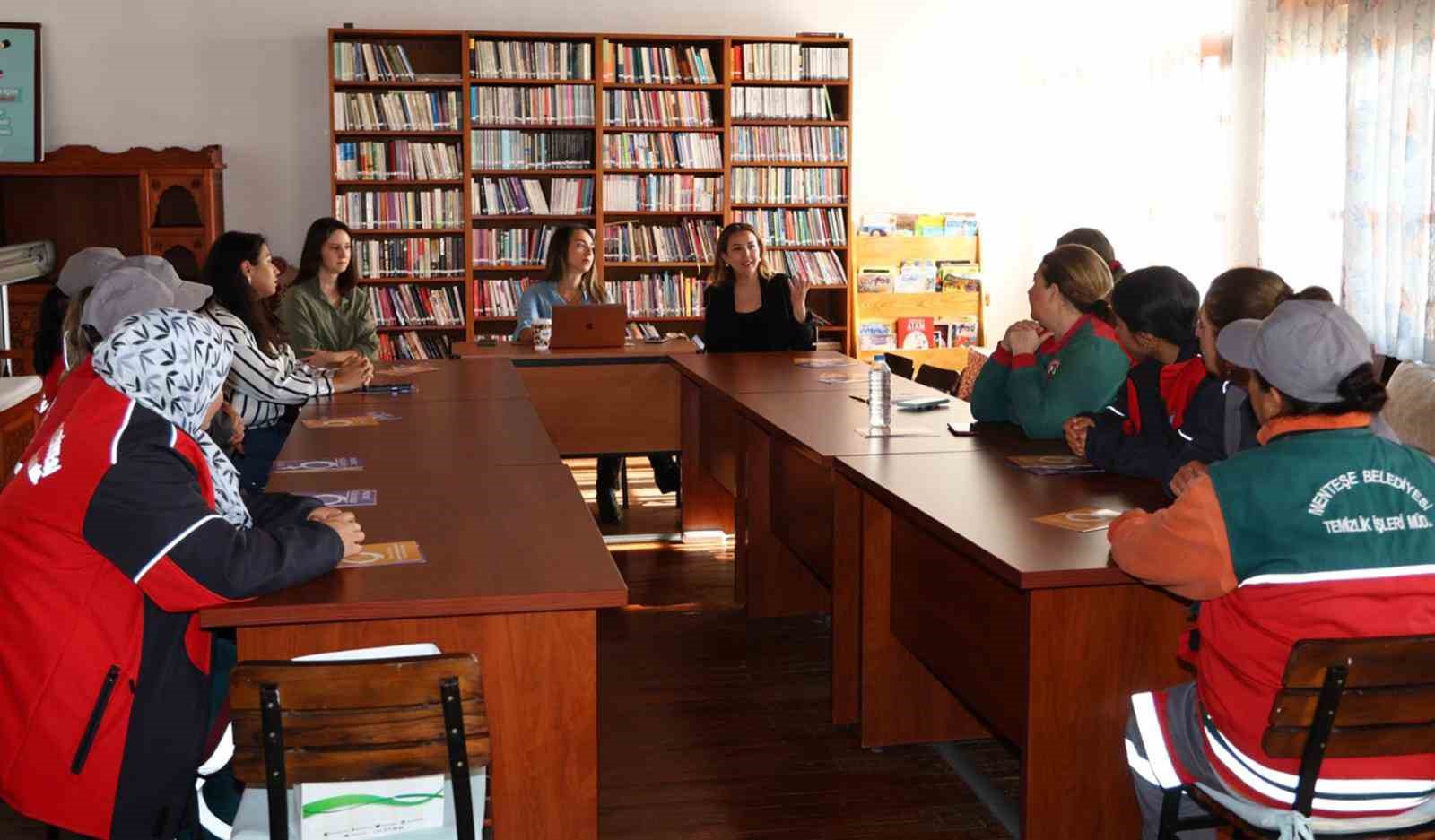 Menteşe Belediyesi’nden kadın personeline şiddet ve ayrımcılık eğitimi
