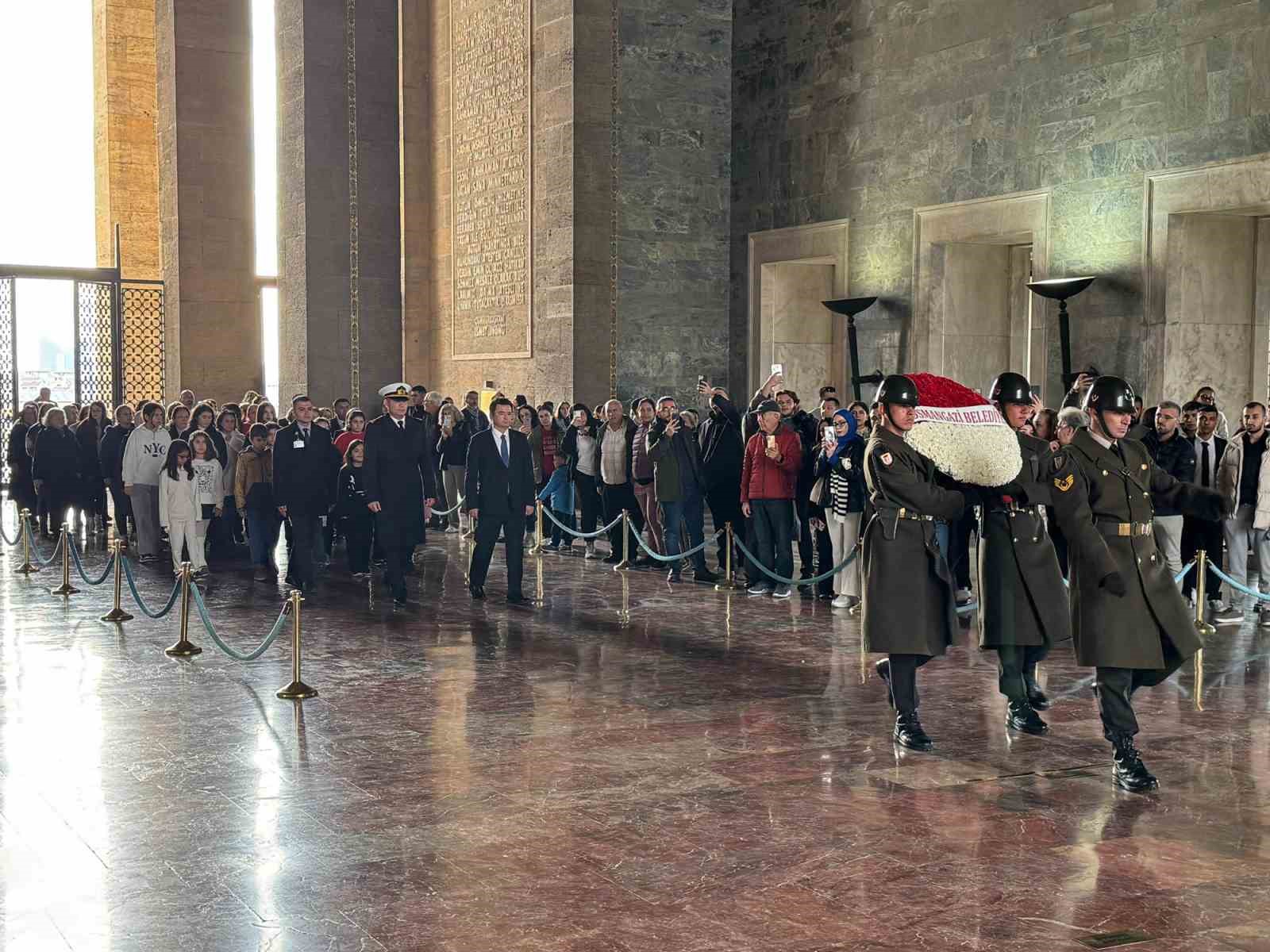 Osmangazili çocuklar Anıtkabir’de
