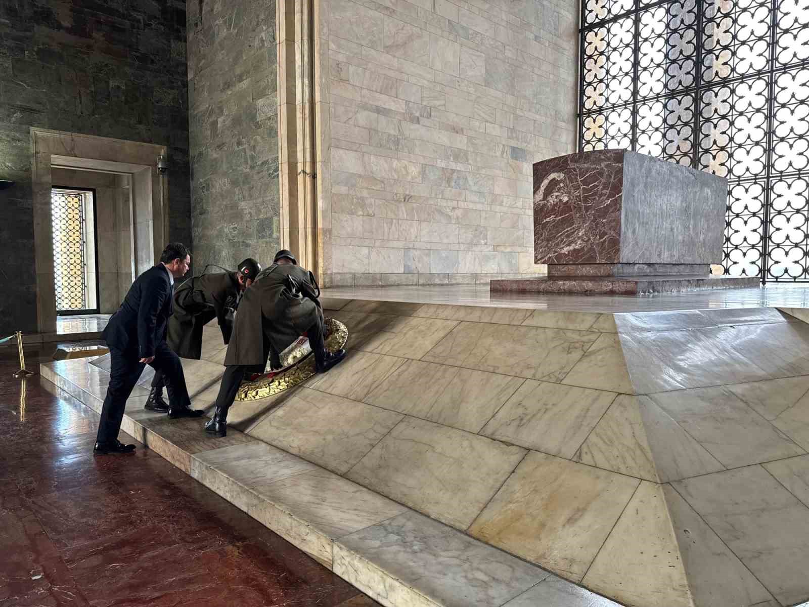 Osmangazili çocuklar Anıtkabir’de
