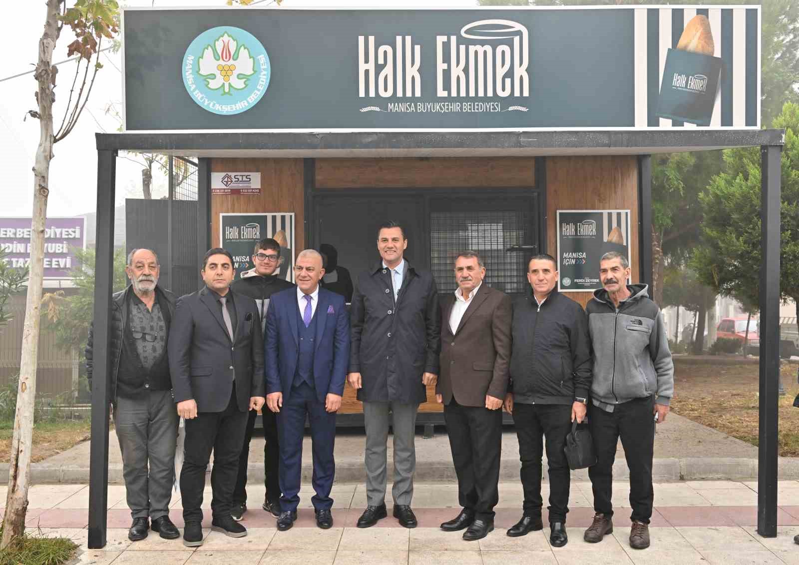 Halk Ekmek Şehzadeler’de de hizmete başladı
