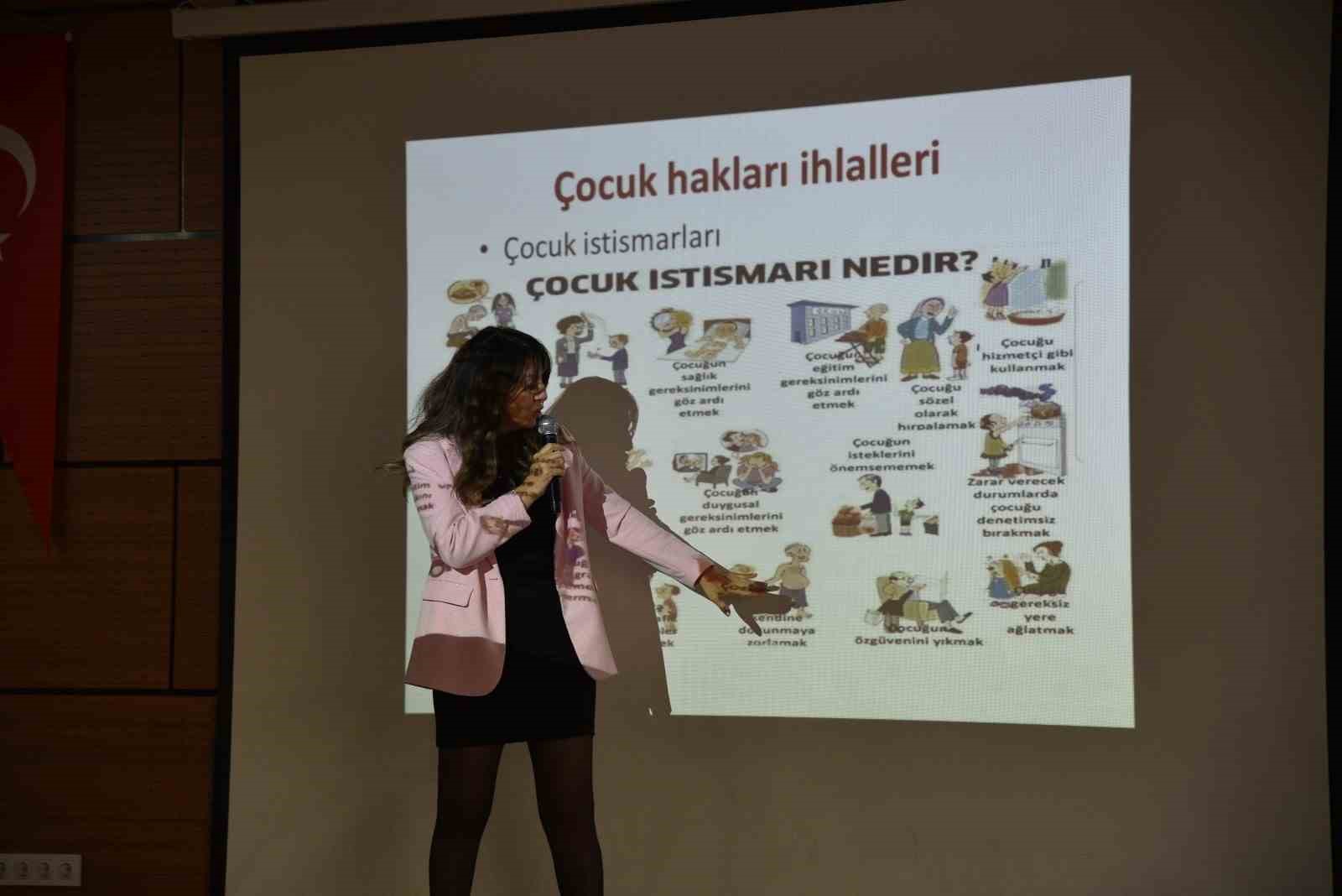 Atakum’da çocuklara hakları anlatıldı
