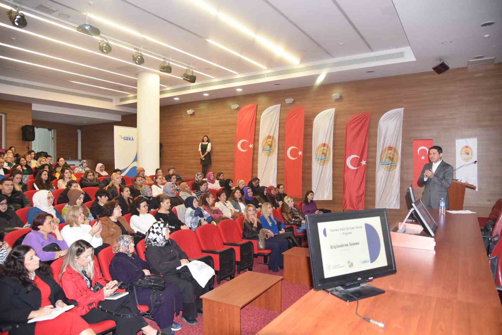 Denizli’de kadın girişimci adaylarından GEKA’ya yoğun ilgi
