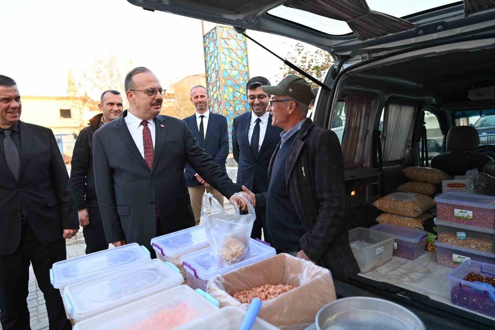 Aydın Valisi Canbolat, Yenipazar’da incelemelerde bulundu
